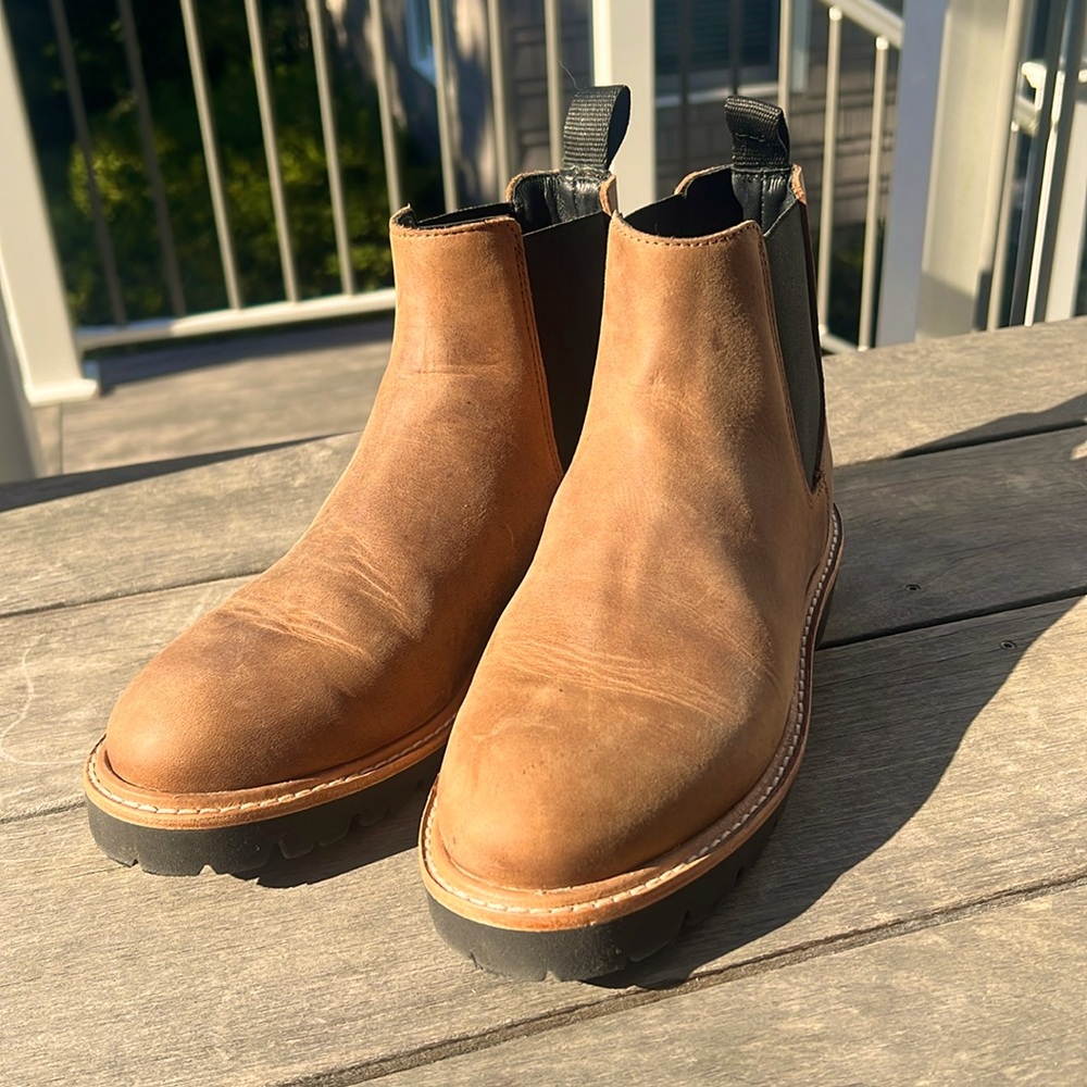 Nisolo Go To Lug Chelsea Boot Brown W 7.5
